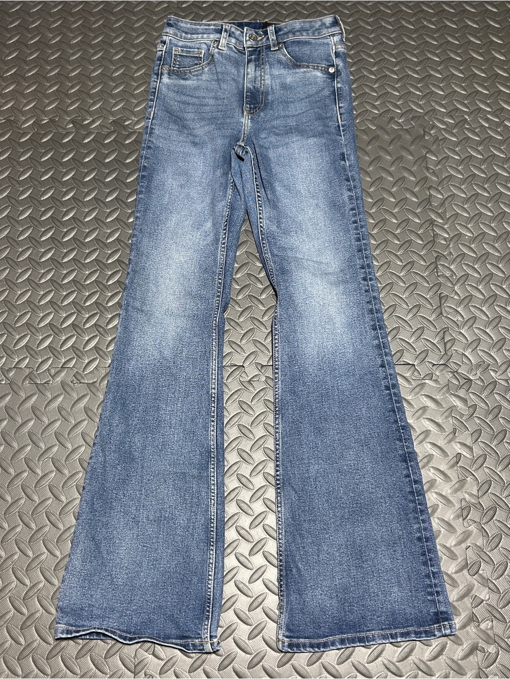 H&M Women’s Medium Blue Flare Jeans